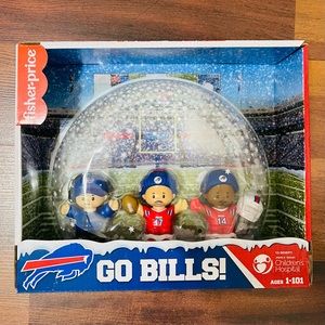 Fisher Price Buffalo Bills Little People Set BRAND NEW!